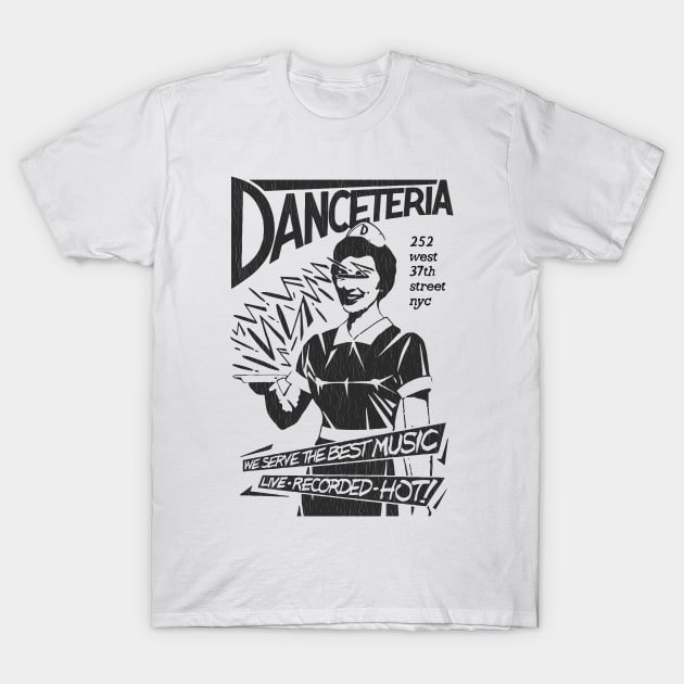 Vintage Danceteria Defunct Nightclub NYC 70s DJ Live Music T-Shirt by darklordpug